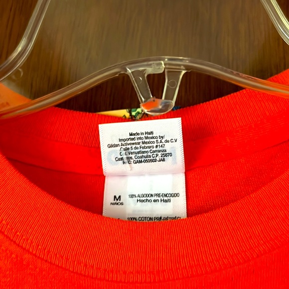 Hoop Kids S/S Youth Basketball Theme Tee - Picture 3 of 5